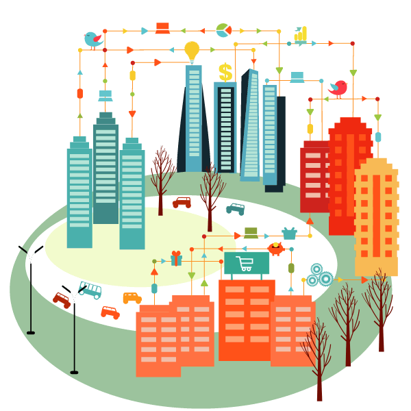 IoT-connected-city-illustration