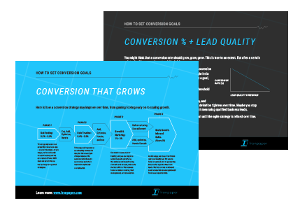 eBook by Ironpaper: What is a Good Conversion Rate?
